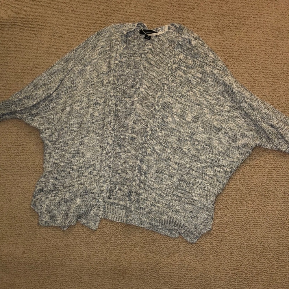 light grey cardigan